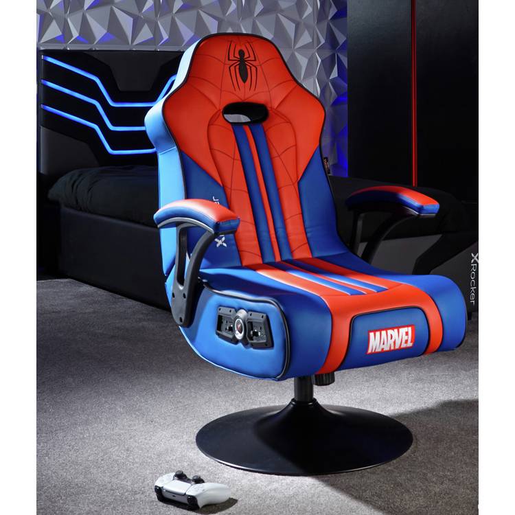X Rocker Elite 2.1 Audio Gaming Chair - Marvel Spider-Man 0