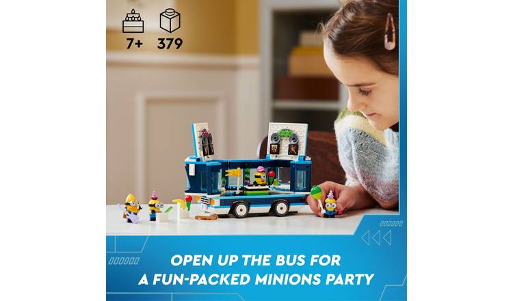 Buy LEGO Despicable Me Minions' Music Party Bus Toy Set 75581