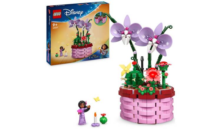 LEGO Disney Encanto Isabela's Flowerpot Building Toy 43237