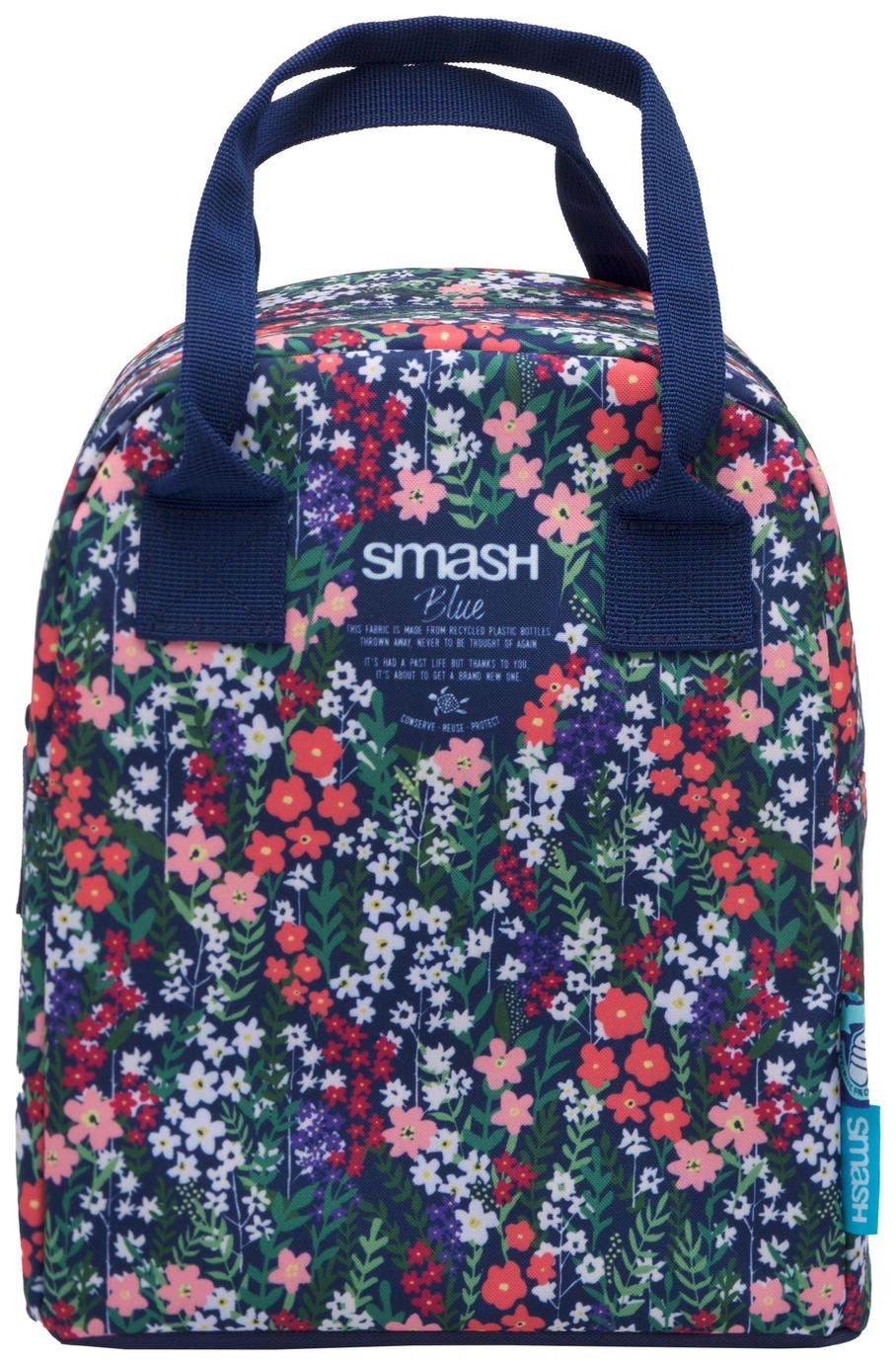 Smash Planet Winter Floral Lunch Bag