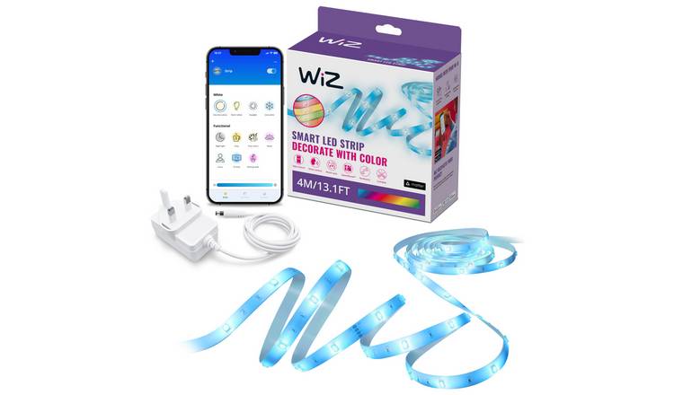 WiZ Indoor Wi-Fi and Bluetooth 4m LED Lightstrip