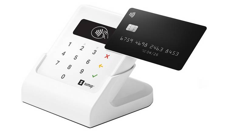 SumUp Air Card Reader and Charging Station