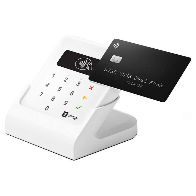 SumUp Air Card Payment Reader Machine with Charging Cradle 0
