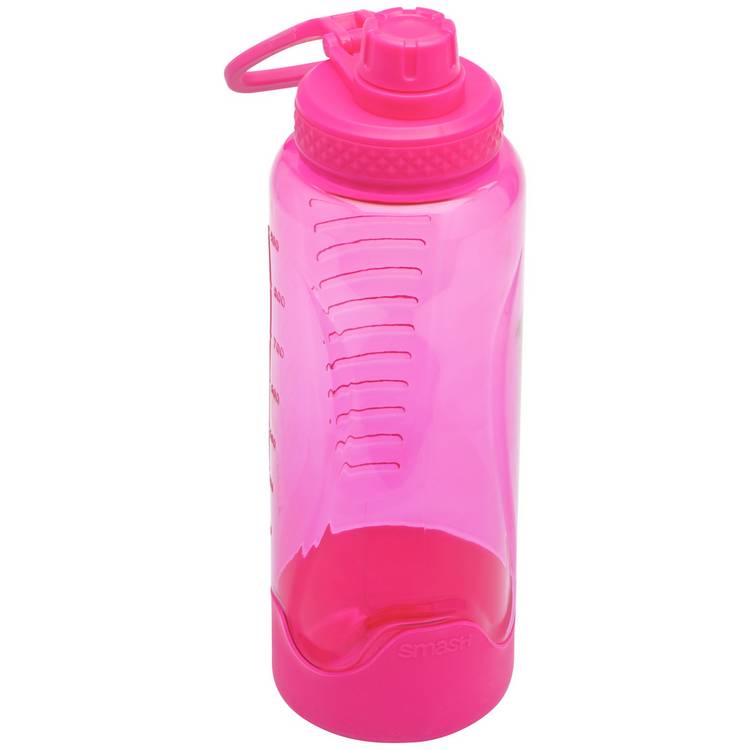 Smash Active Chugger Pink Tracker Water Bottle - 1 litre 0