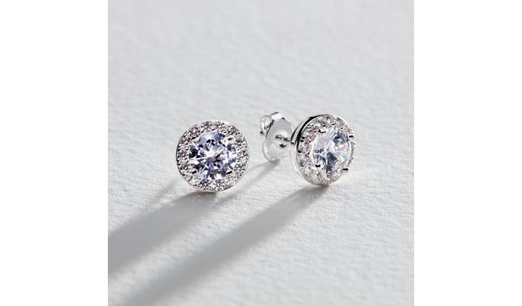 Argos silver hot sale earrings studs