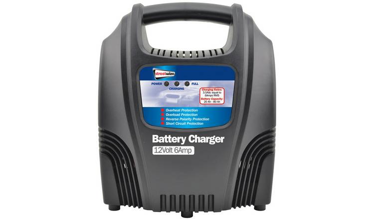 Streetwize 6 Amp 12V Battery Charger 