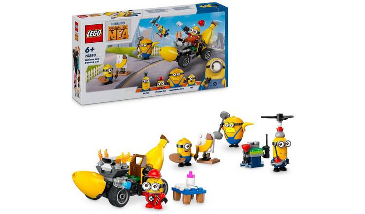 LEGO Despicable Me Minions and Banana Car Toy for Kids 75580