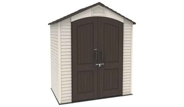 Lifetime Plastic Outdoor Storage Shed - 7ft