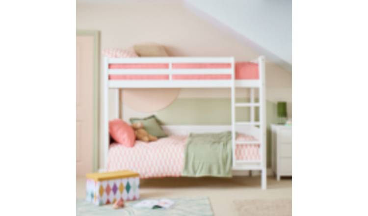 Habitat Brooklyn Bunk Bed & Mattresses - White