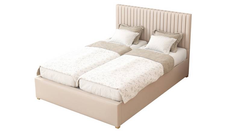 Aspire Superking Adjustable Bed with Mattress - Off White