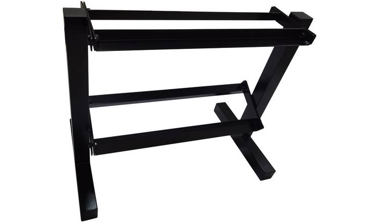 Pro Fitness 2 Tier Weights Storage Rack