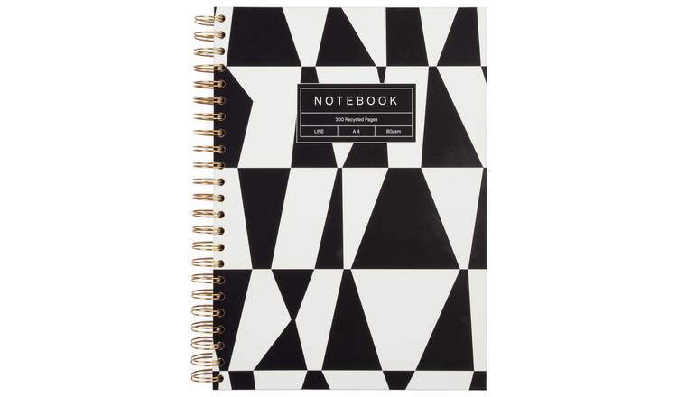 Habitat Luxe A4 150 Page Ruled Wiro Notebook