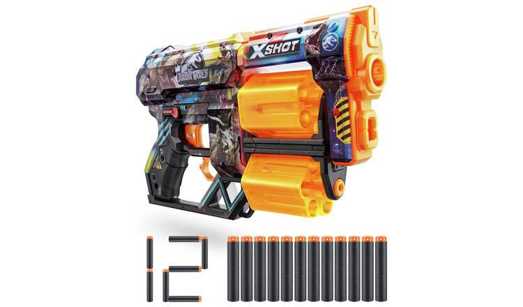 Zuru XShot Skins Series 1 Jurassic Dread Blaster