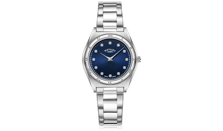 Buy Rotary Ladies Stainless Steel Silver Bracelet Watch Argos