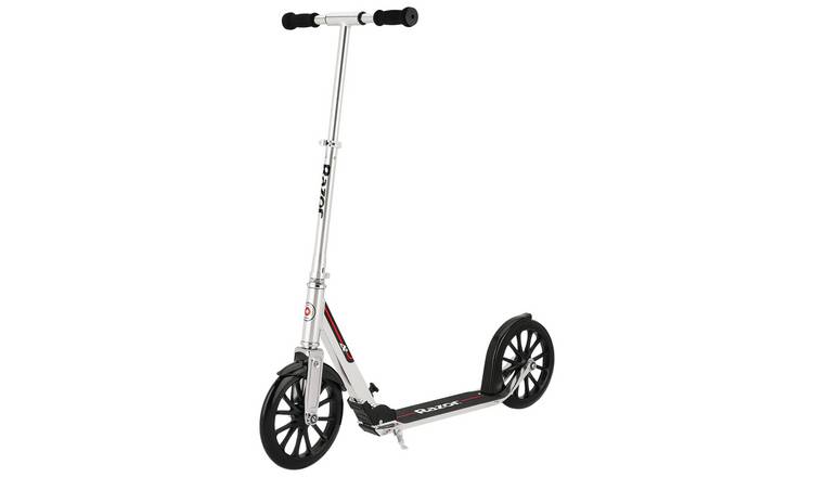 Razor A6 Folding Kick Scooter For Kids And Adults - Silver