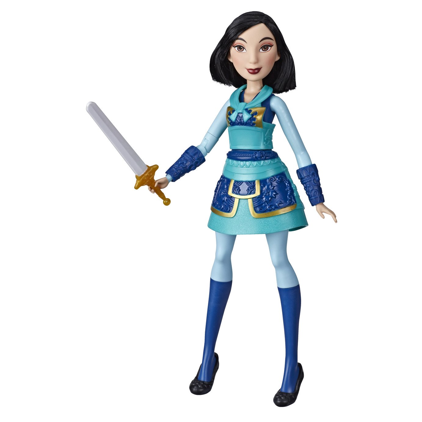 mulan warrior doll