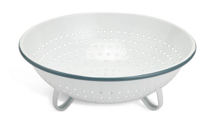 Habitat Large Carbon Steel Colander