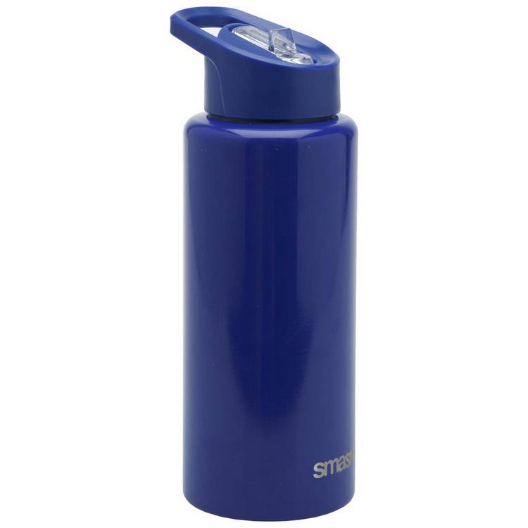 Smash Navy Stainless Steel Sipper Water Bottle - 1 litre 0