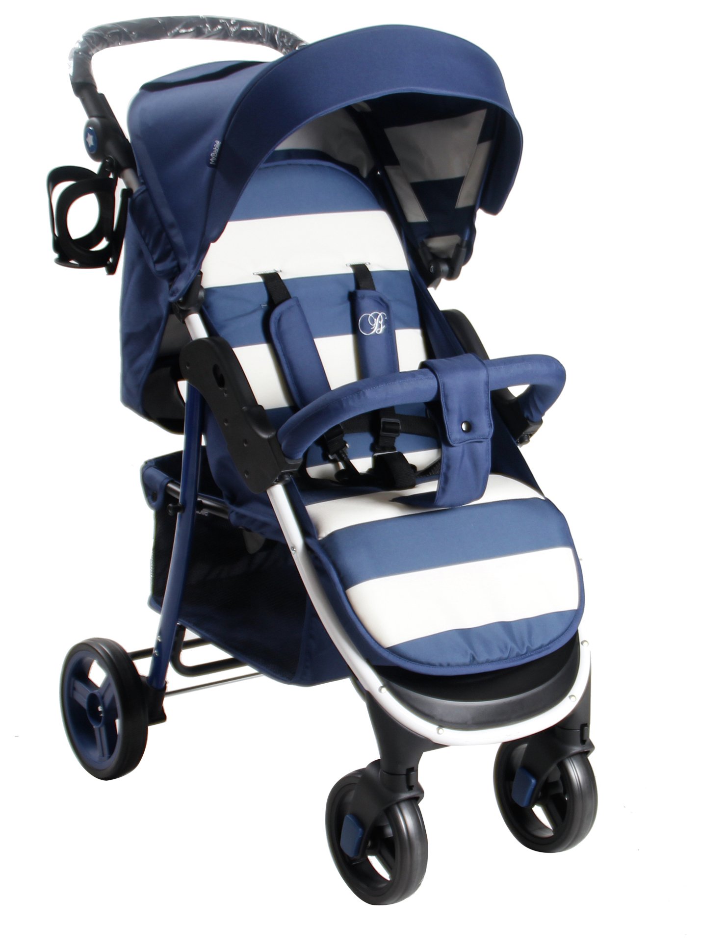 my babiie stroller blue