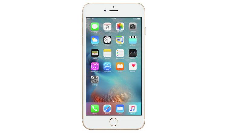 Buy Sim Free Iphone 6s Plus 32gb Mobile Phone Gold Sim Free