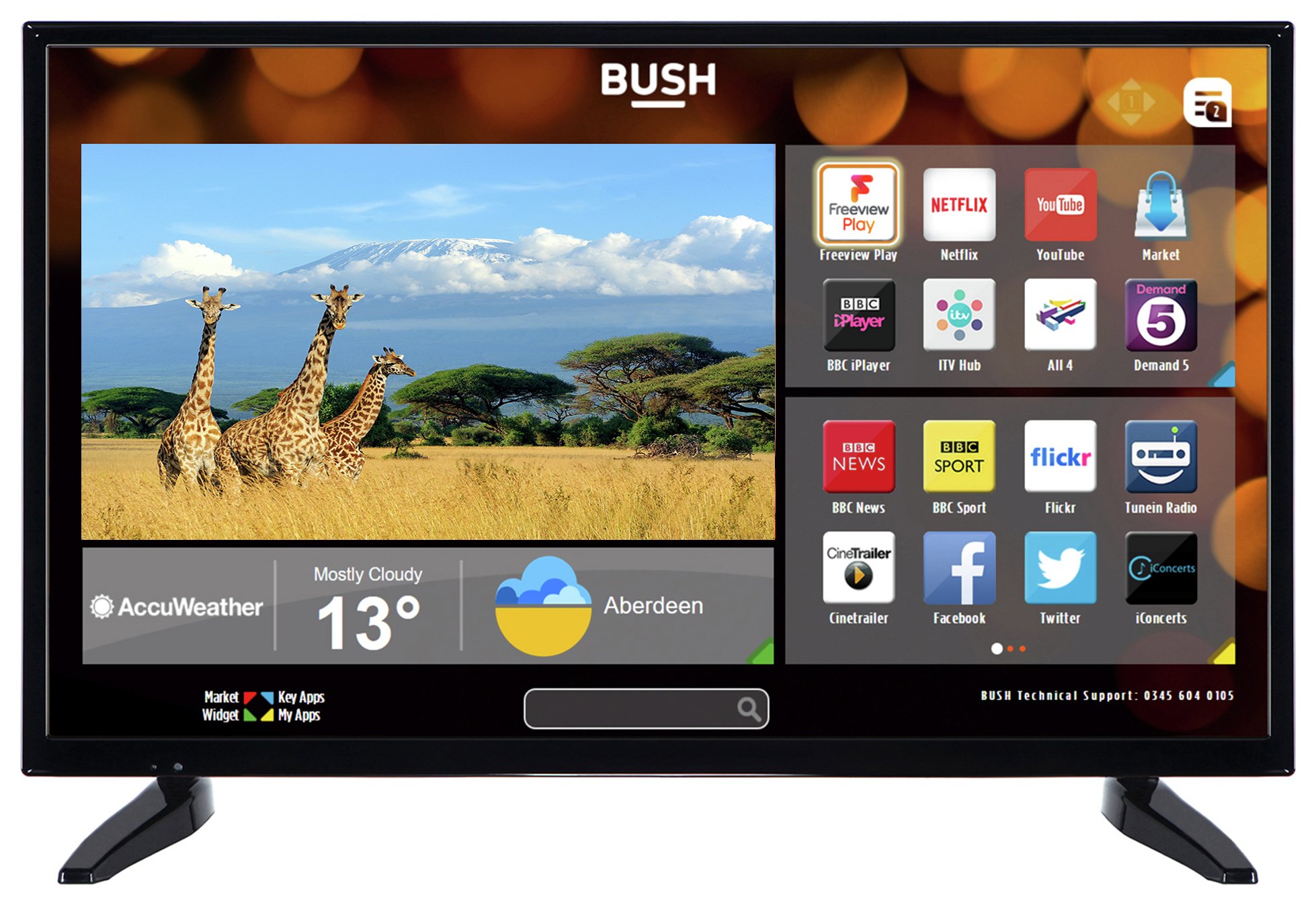 Bush 32 Inch HD Ready Smart TV