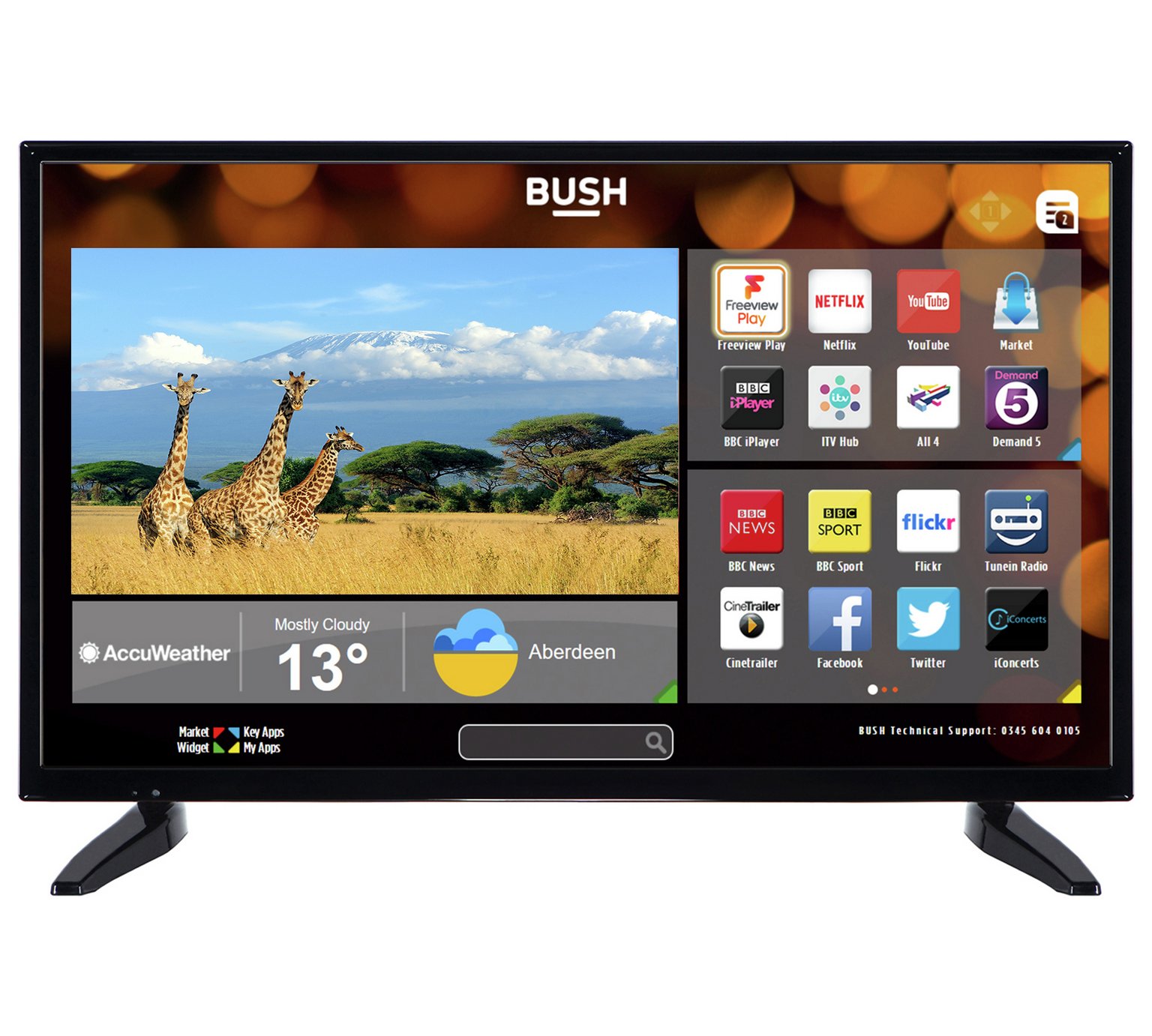 Bush 32 Inch HD Ready Smart TV