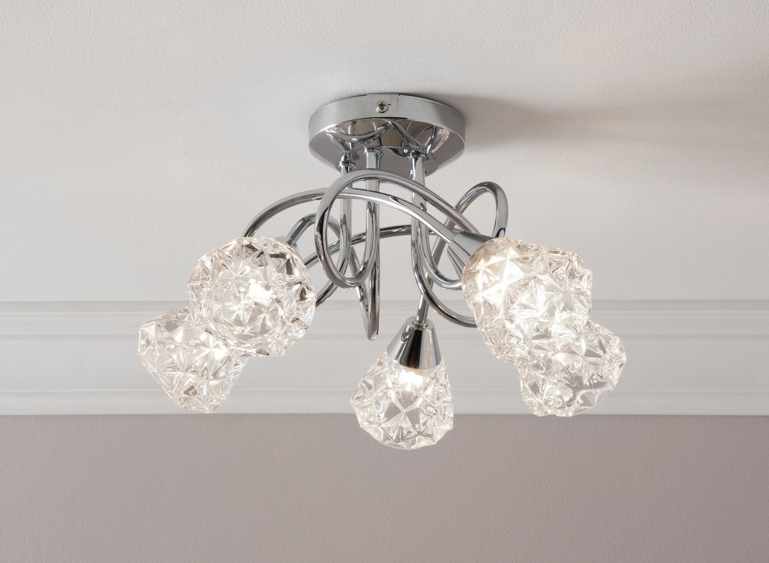 Argos Home Dico 5 Light Ceiling Light Review