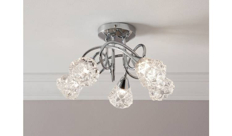 Buy Argos Home Dico 5 Light Ceiling Light Ceiling lights Argos