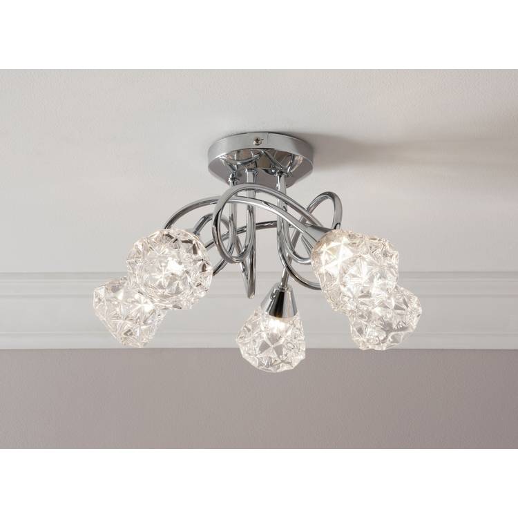 Argos Home Dico 5 Light Ceiling Light 0