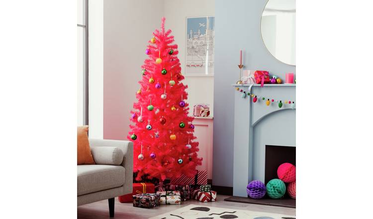 Argos Home 6ft Fashion Christmas Tree - Pink