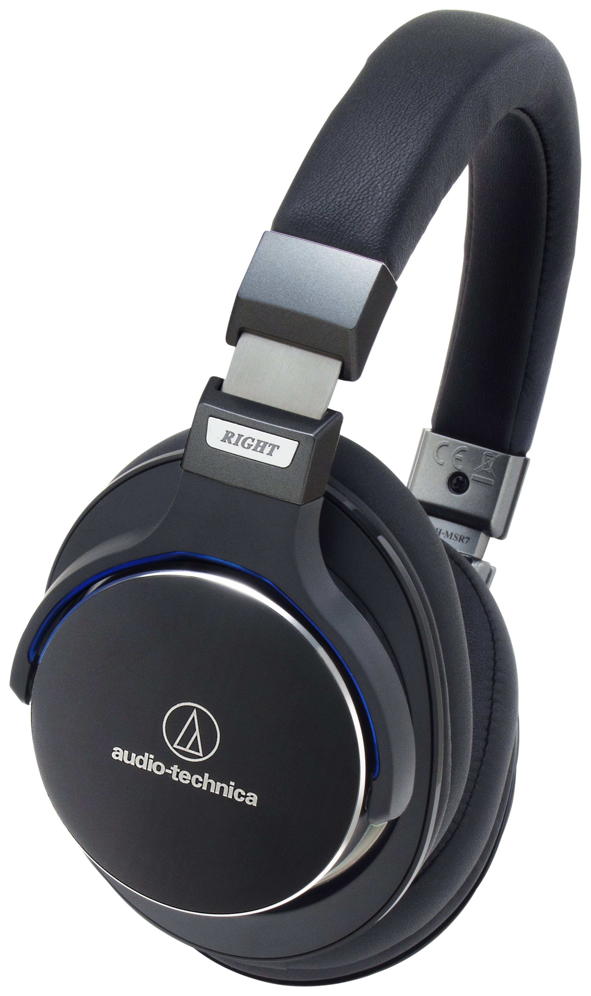 Audio Technica ATH-MSR7BK On-Ear Headphones - Black