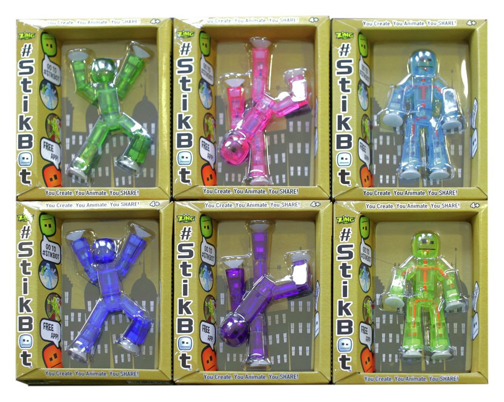 StikBot 6 Pack 1 Each Of 6 Colours. review