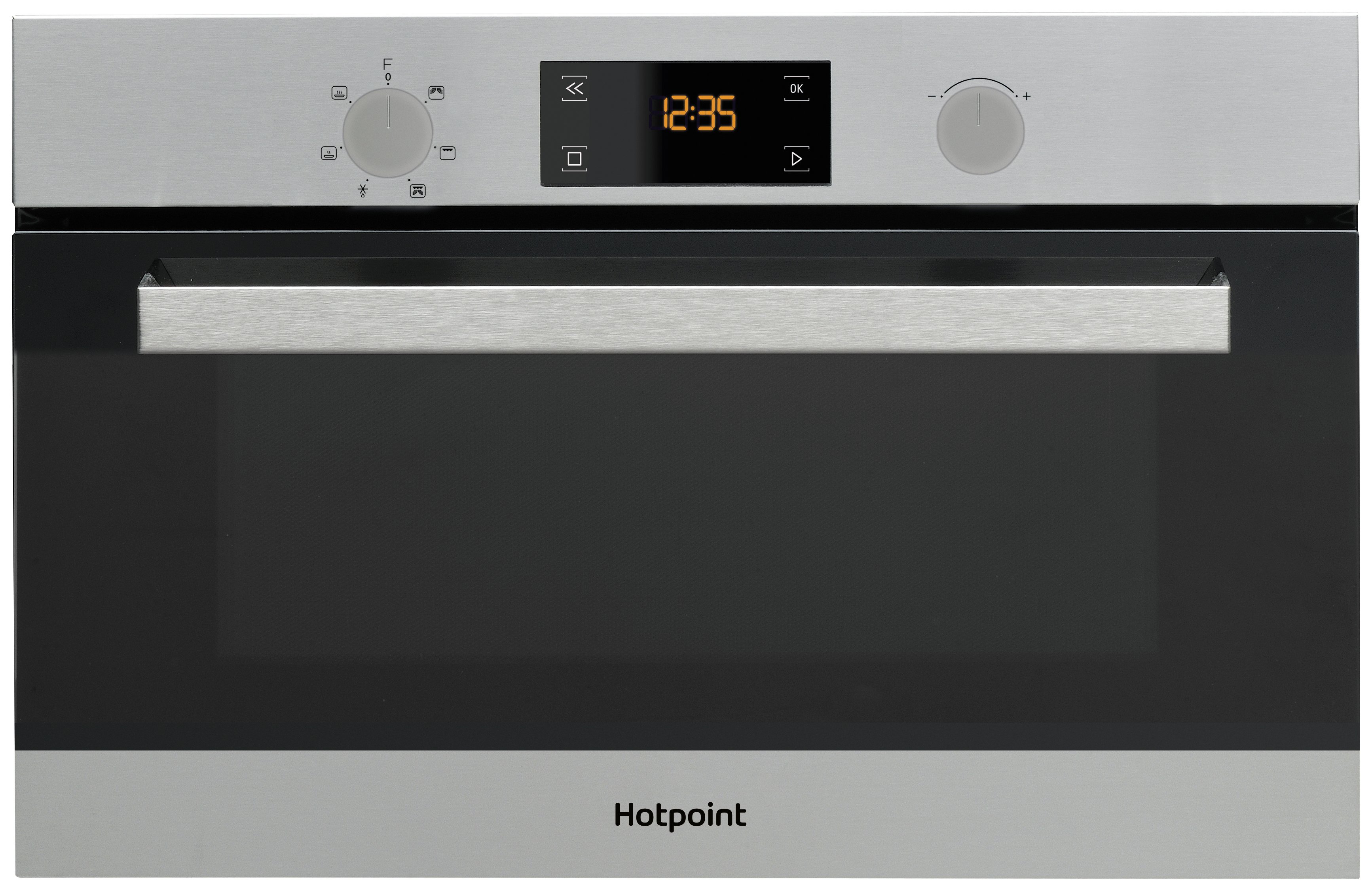 Hotpoint MD344IXH 31L 1000W Microwave - Stainless Steel