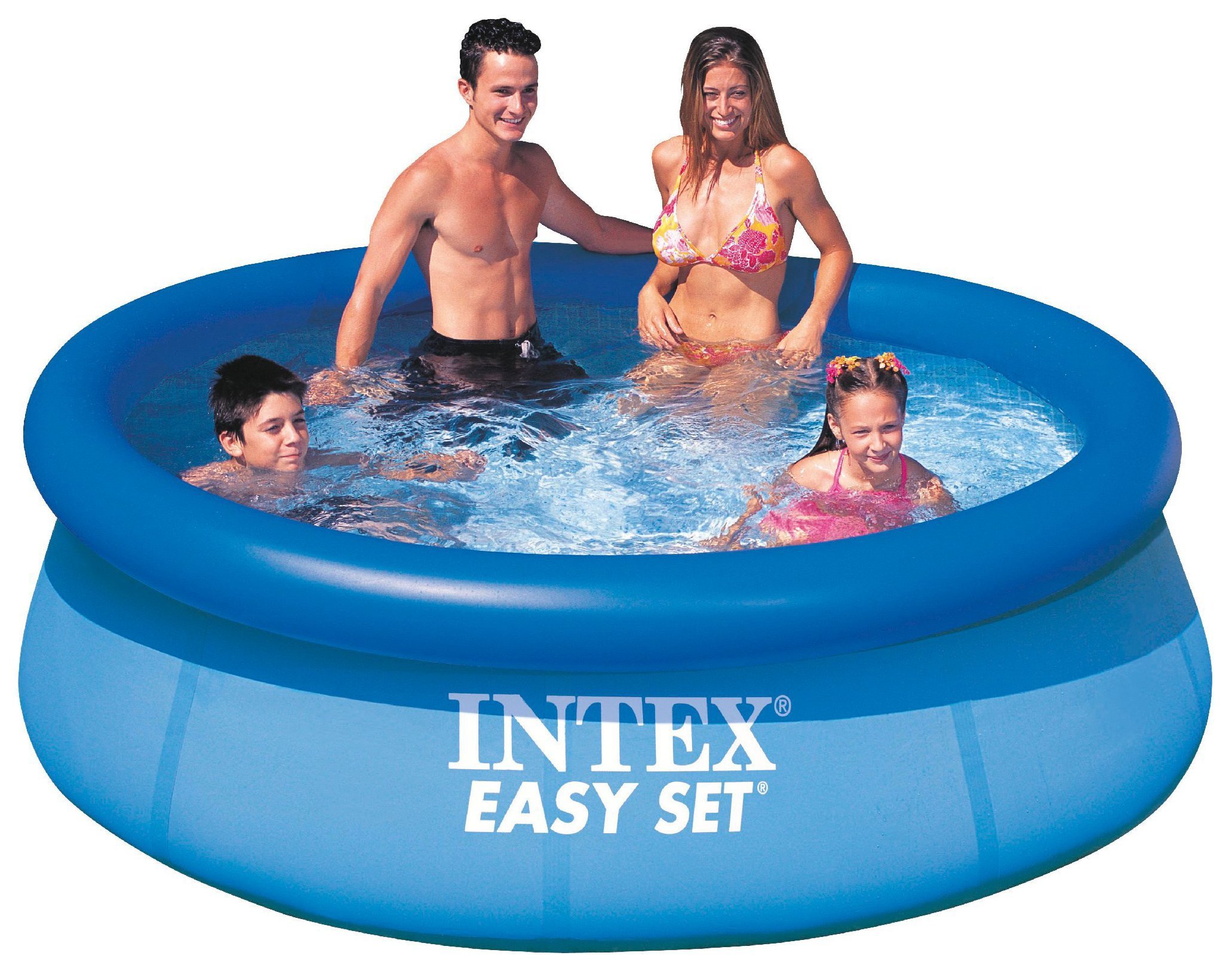 Intex 8ft Easy Set Round Family Pool - 2242L