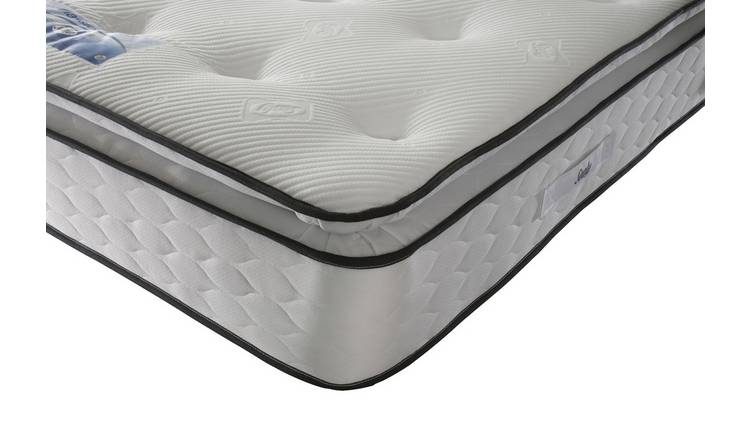 Buy Sealy 1400 Pocket Sprung Pillowtop Memory Kingsize