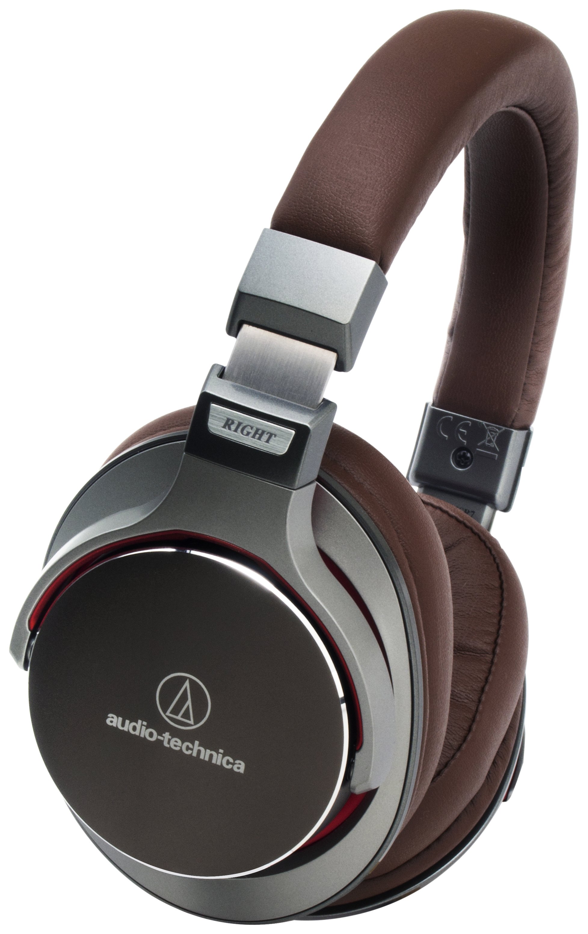 Audio Technica ATH-MSR7GM On-Ear Headphones - Gunmetal Grey