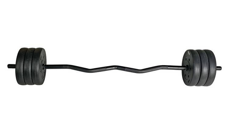 Curl bar clearance weight