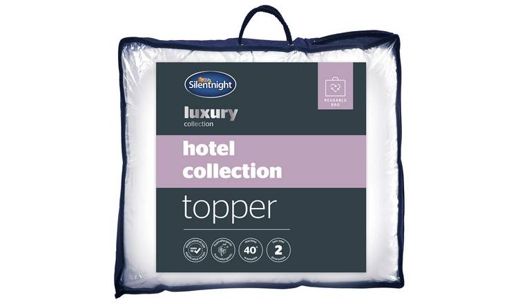 silentnight luxury hotel collection mattress topper