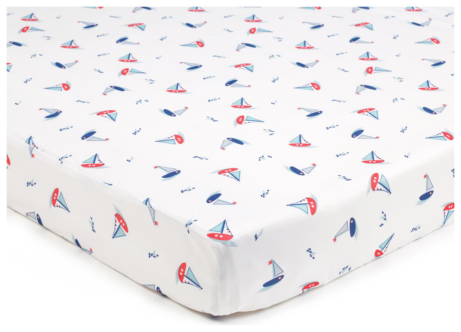 BreathableBaby 2 Cot Sheets - By The Sea