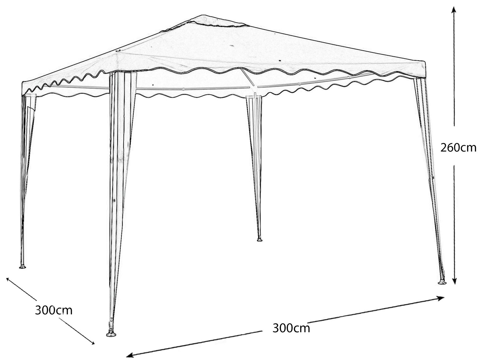 Argos Home 3m x 3m Garden Gazebo Review