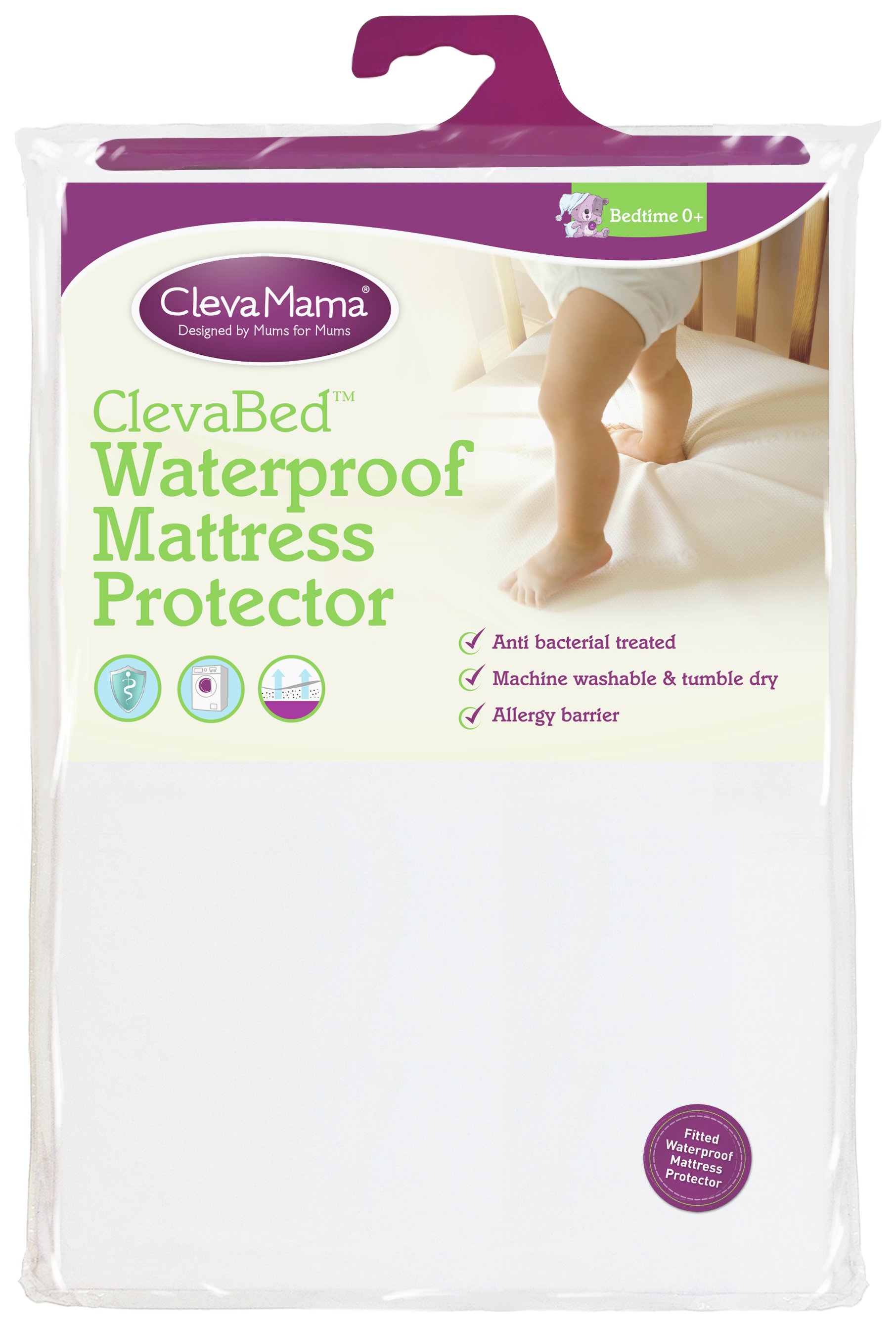 Clevamama Waterproof Mattress Protector Cot Review