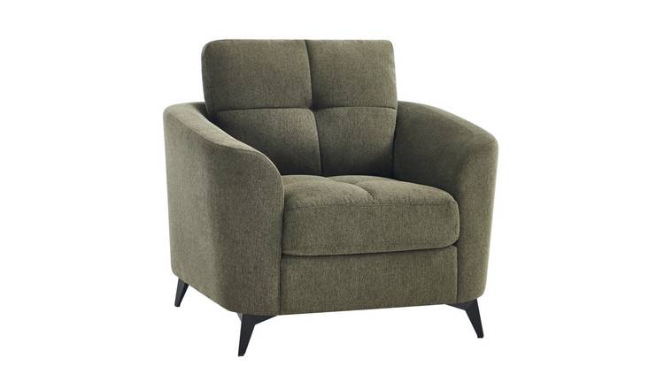 Furniture Online Solna Scandi Style Accent Chair – Green