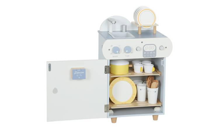 AIYAPLAY Faucet Sink Accessories Kids Dishwasher Playset - Light Blue