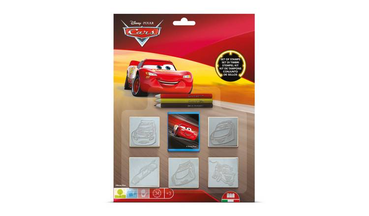 Cars Blister Pack 5 Stamps – Kids Craft & Stationery Set