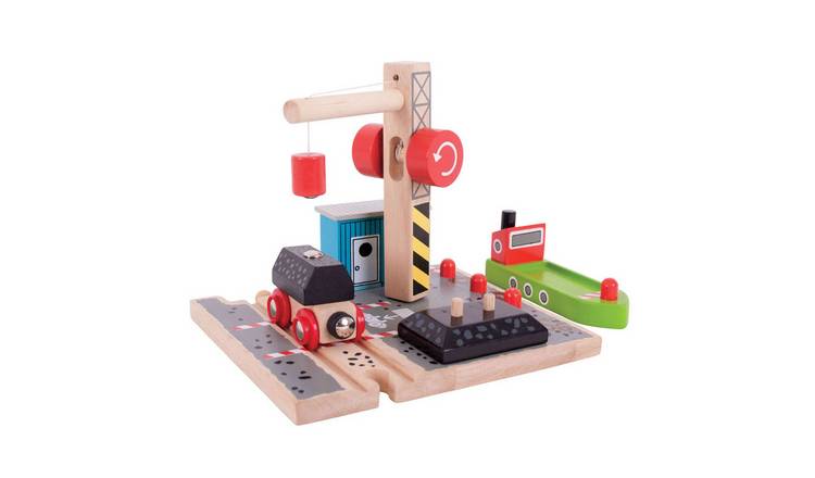 Bigjigs Rail Coal Canal Docks - 3 Years +
