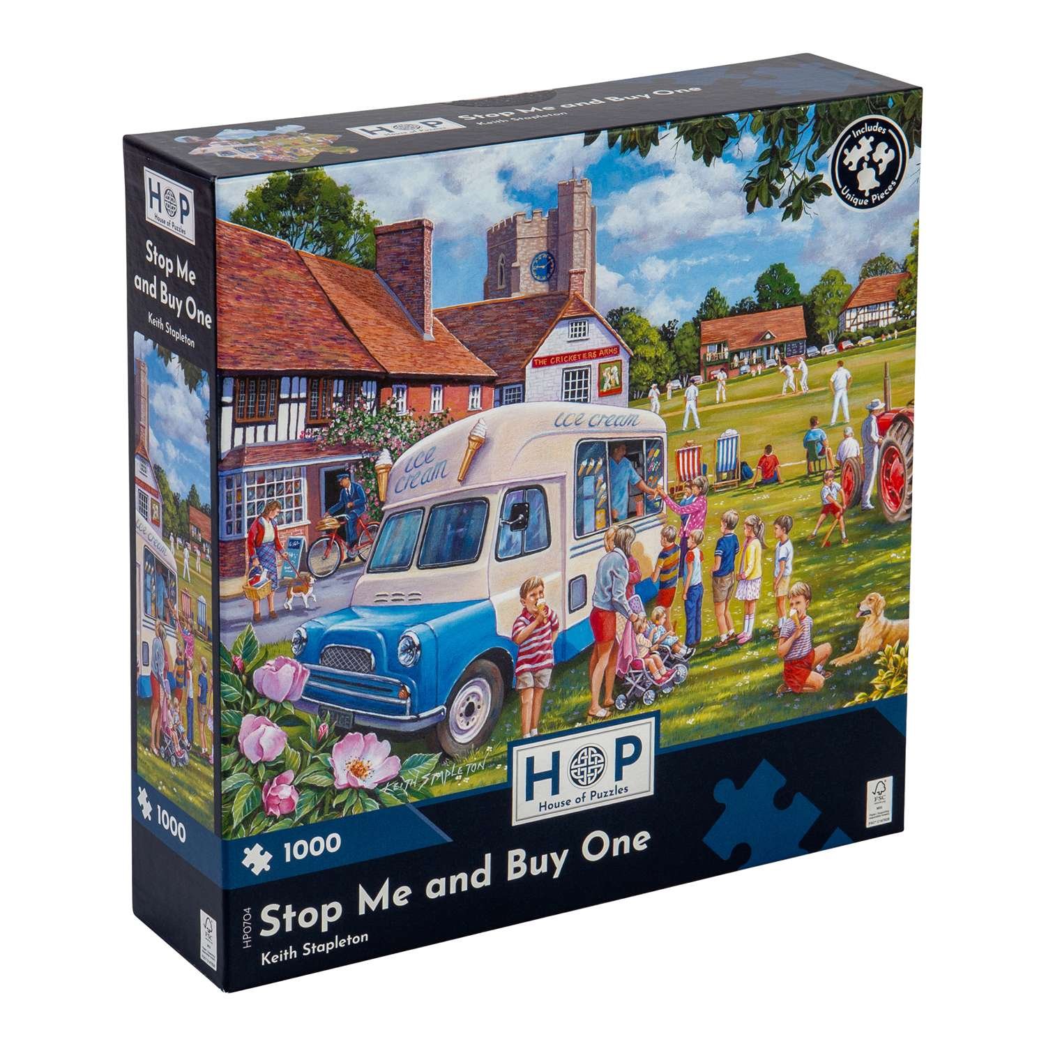 The House of Puzzles Stop Me and Buy One 1000 Piece Jigsaw Puzzle - Image 1