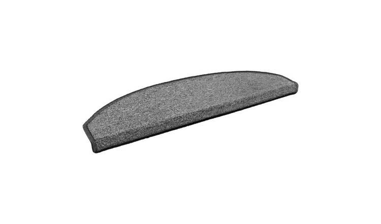 Walplus Pack of 15 Self-Adhesive Stair Mats - Dark Grey - 80 x 24.5 cm