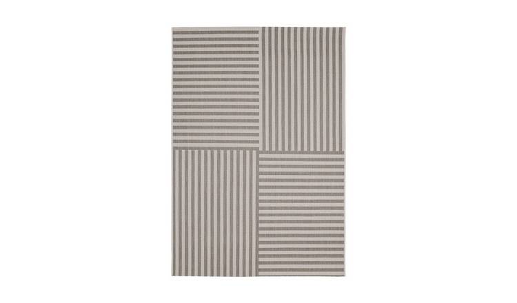 Mega Flooring Multi Modern Striped Rug - 160 x 230cm