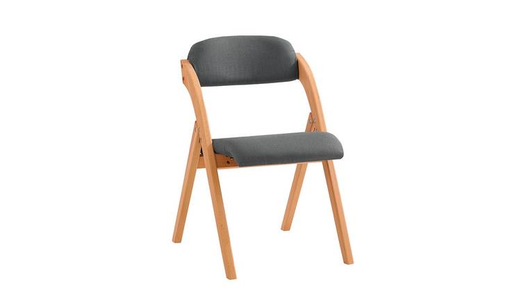 SoBuy Padded Seat Folding Chair - Dark Grey