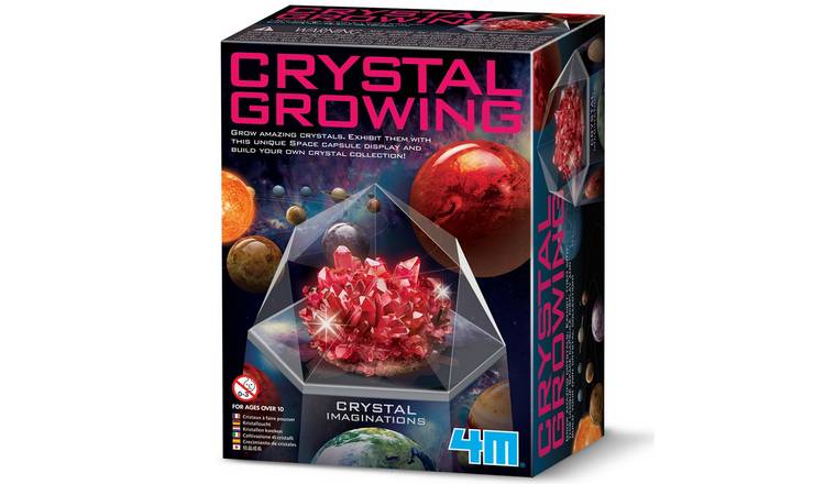 4M Crystal Growing Crystal Imaginations Red - 10 Years +